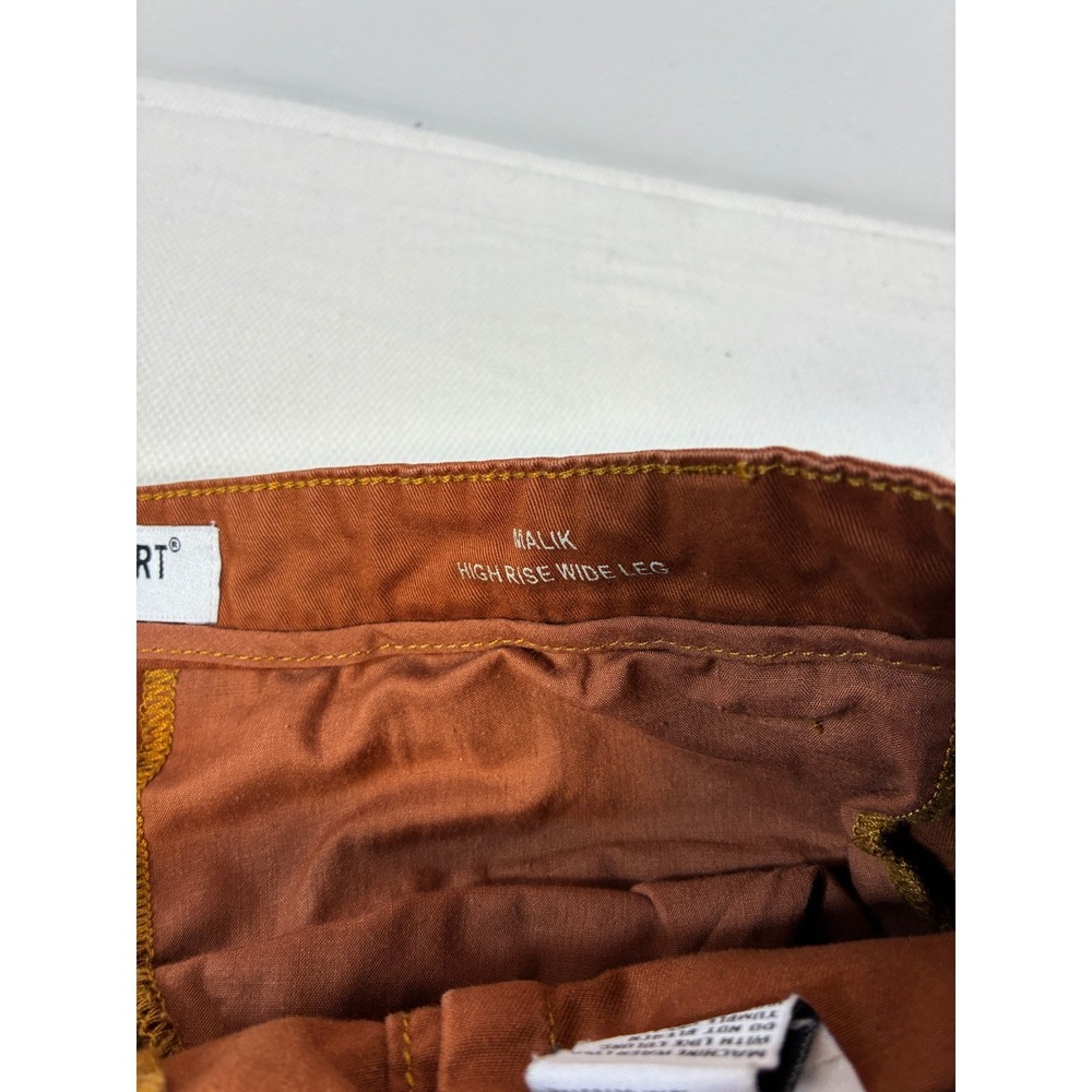 Velvet Heart Malik Women's High Rise Wide Leg Crop Button Fly Pants Size 28 - Picture 5 of 10